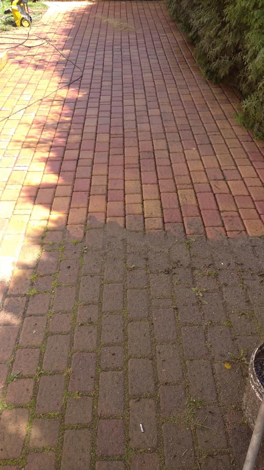 czyszczona kostka brukowa
