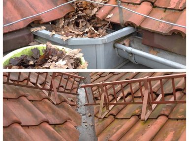 Czyszczenie rynien
