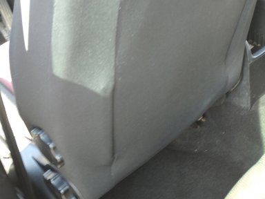 Tył fotela po czyszczeniu